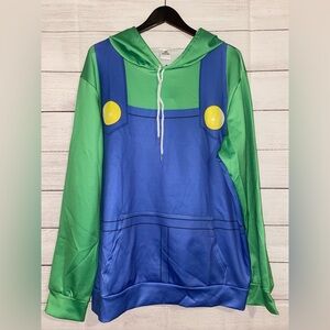 Luigi Hoodie- Size XL.